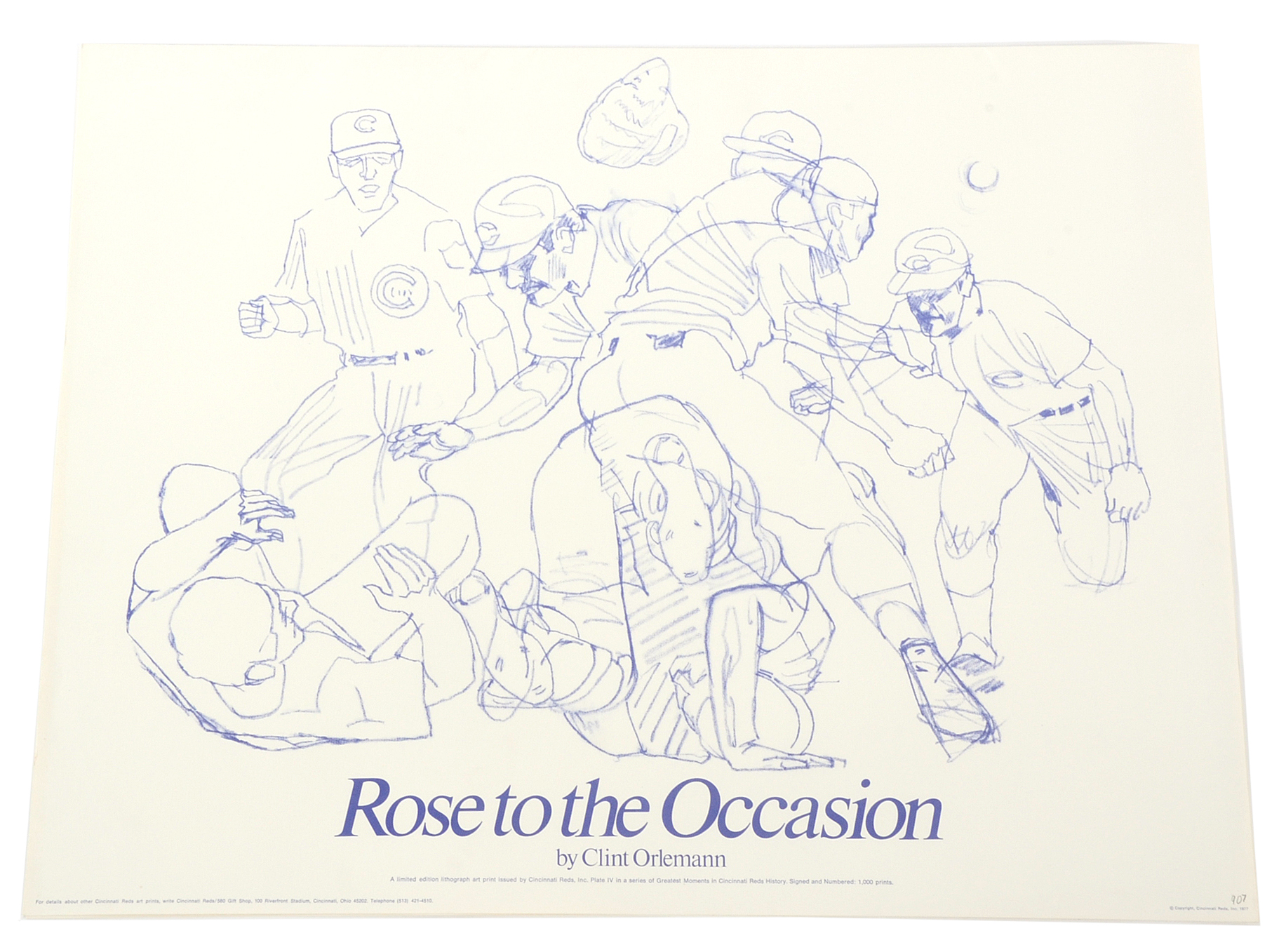 "Rose to the Occasion" Orlemann Signed Limited Print