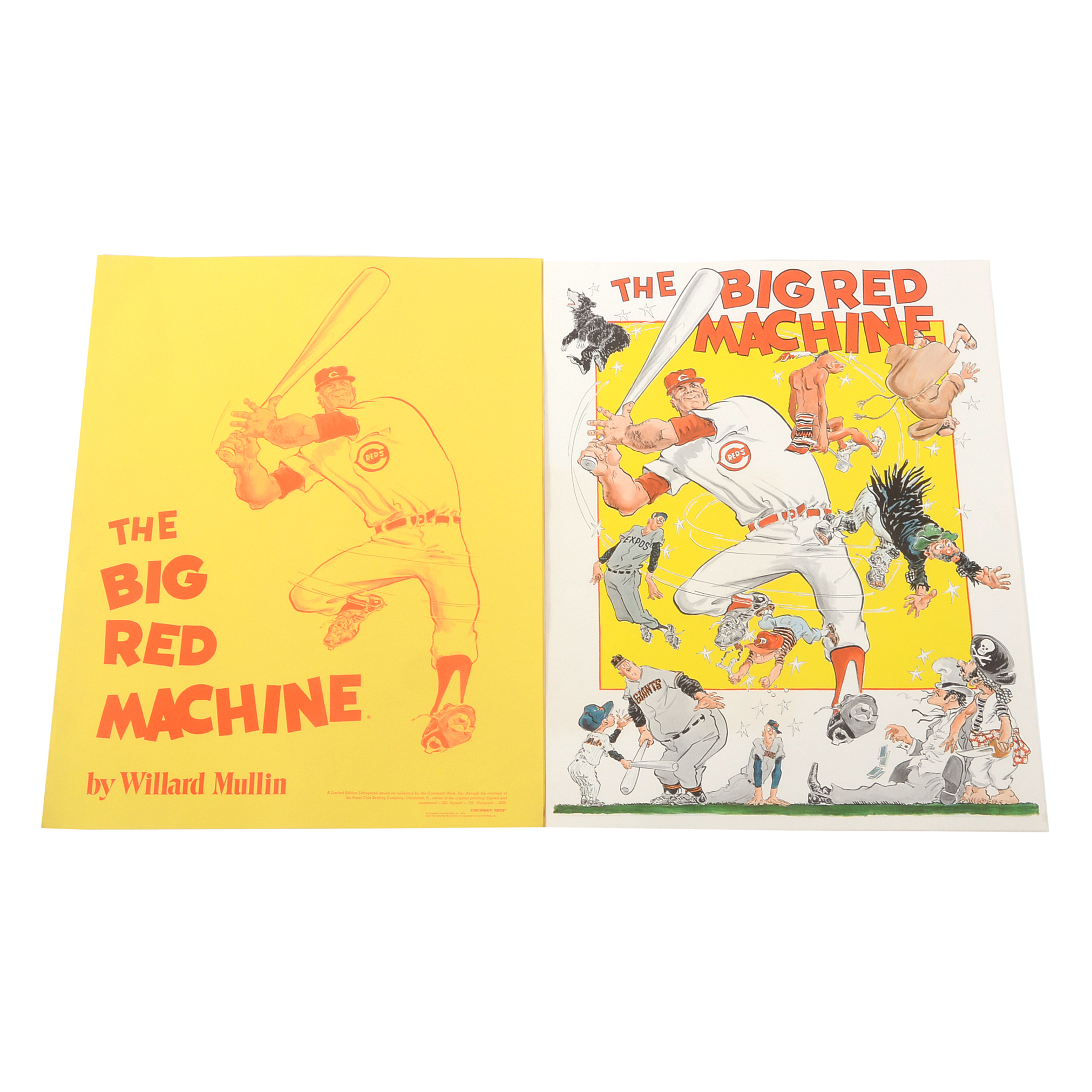 1974 "The Big Red Machine Print"