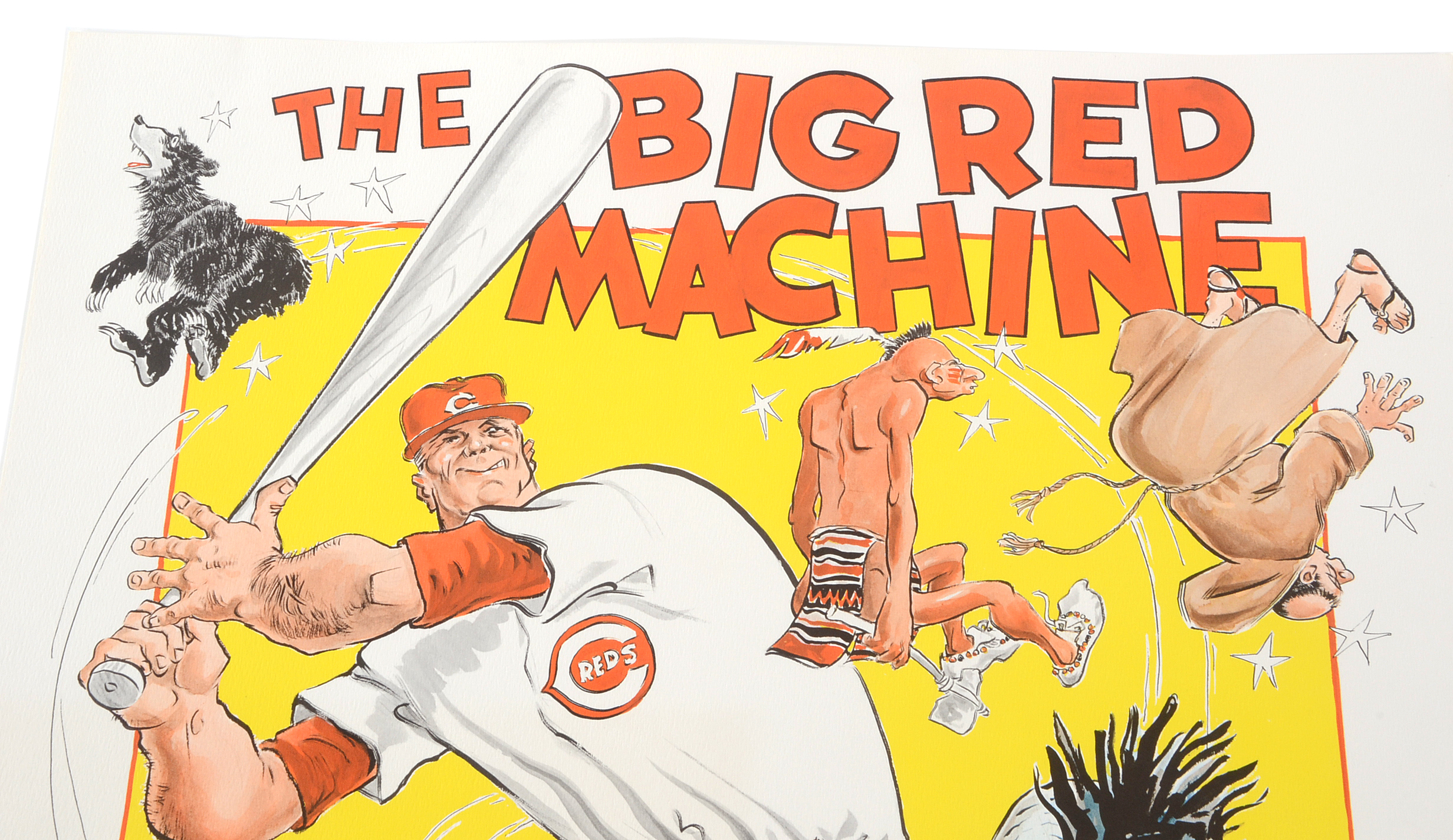 1974 "The Big Red Machine Print"
