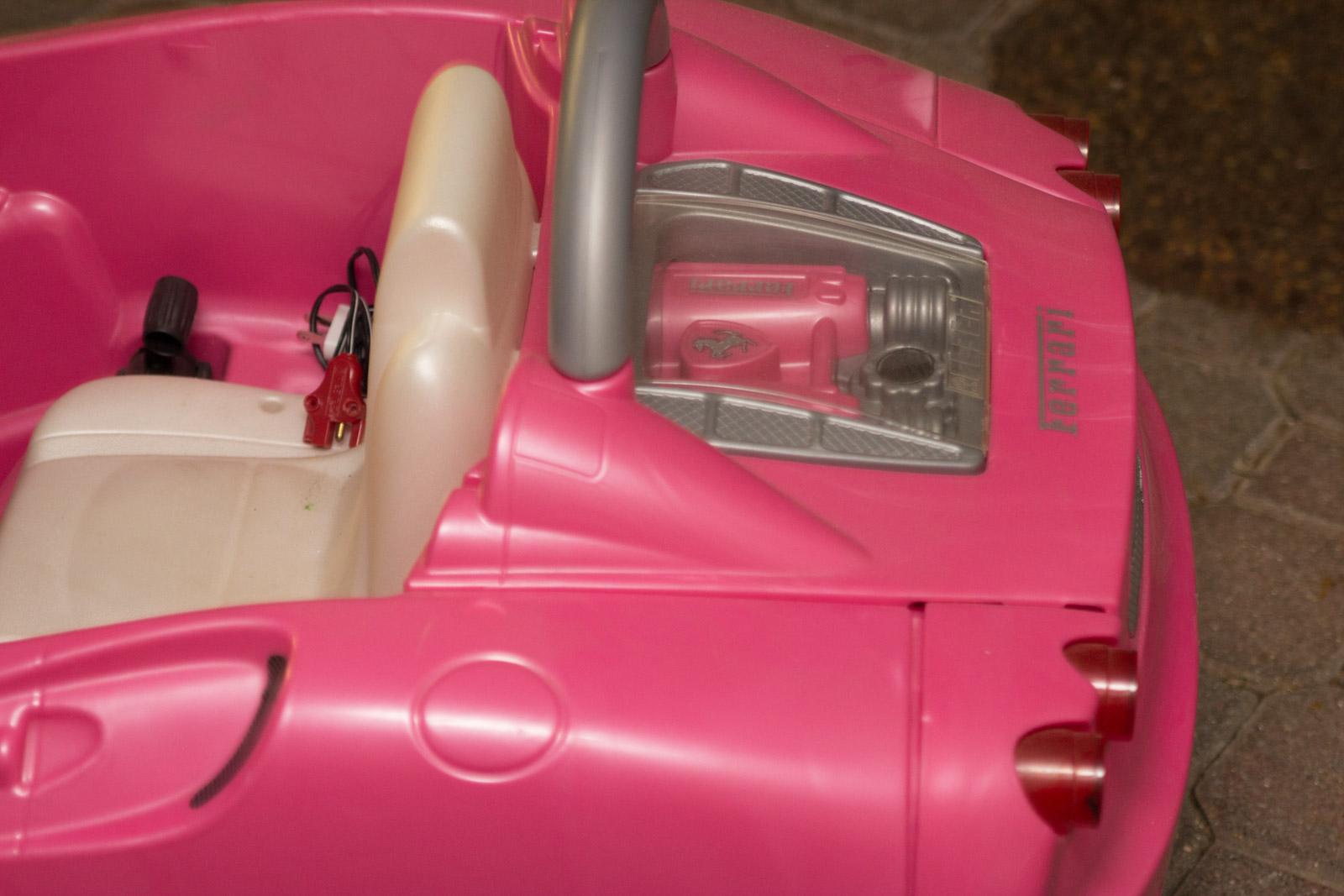 Children's Ferrari F430 6v Rechargeable Car by Feber