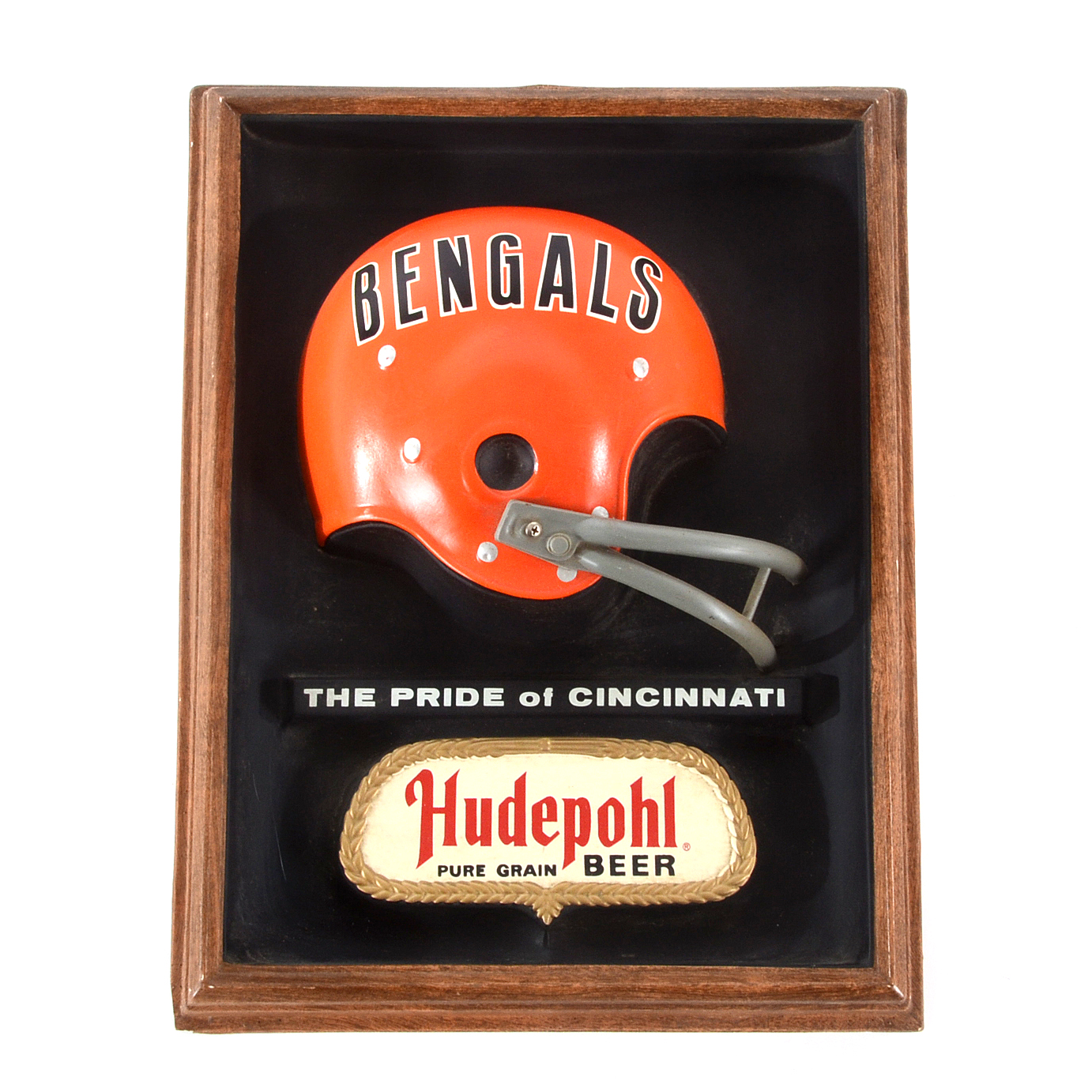 Bengals and Hudepohl Beer Ad