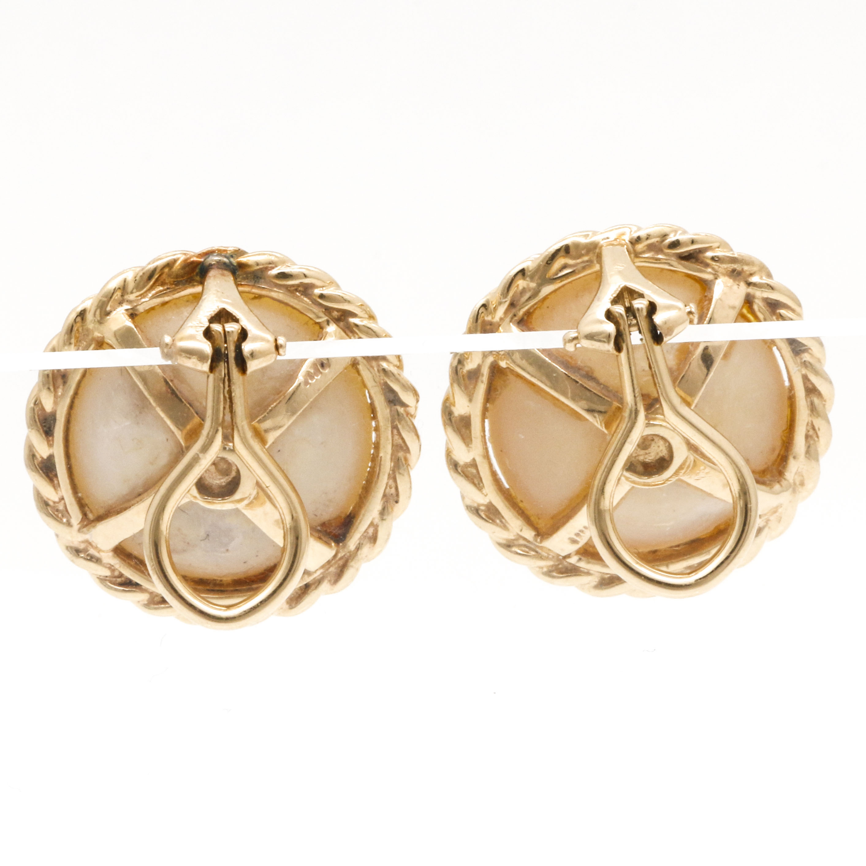 14K Yellow Gold, Emerald, and Cultured Pearl Brooch