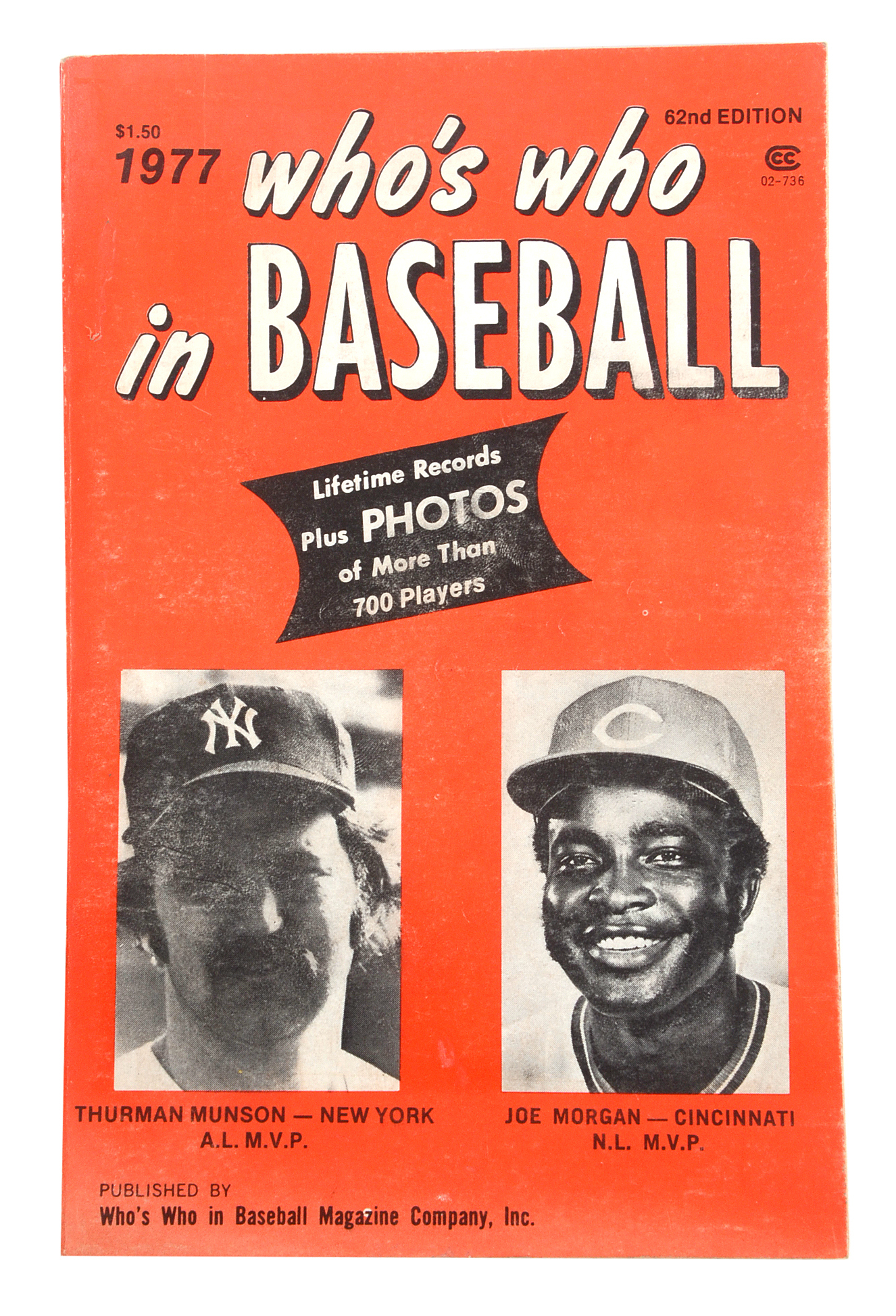 1960s and 1970s "Baseball Register" and "Who's Who In Baseball"