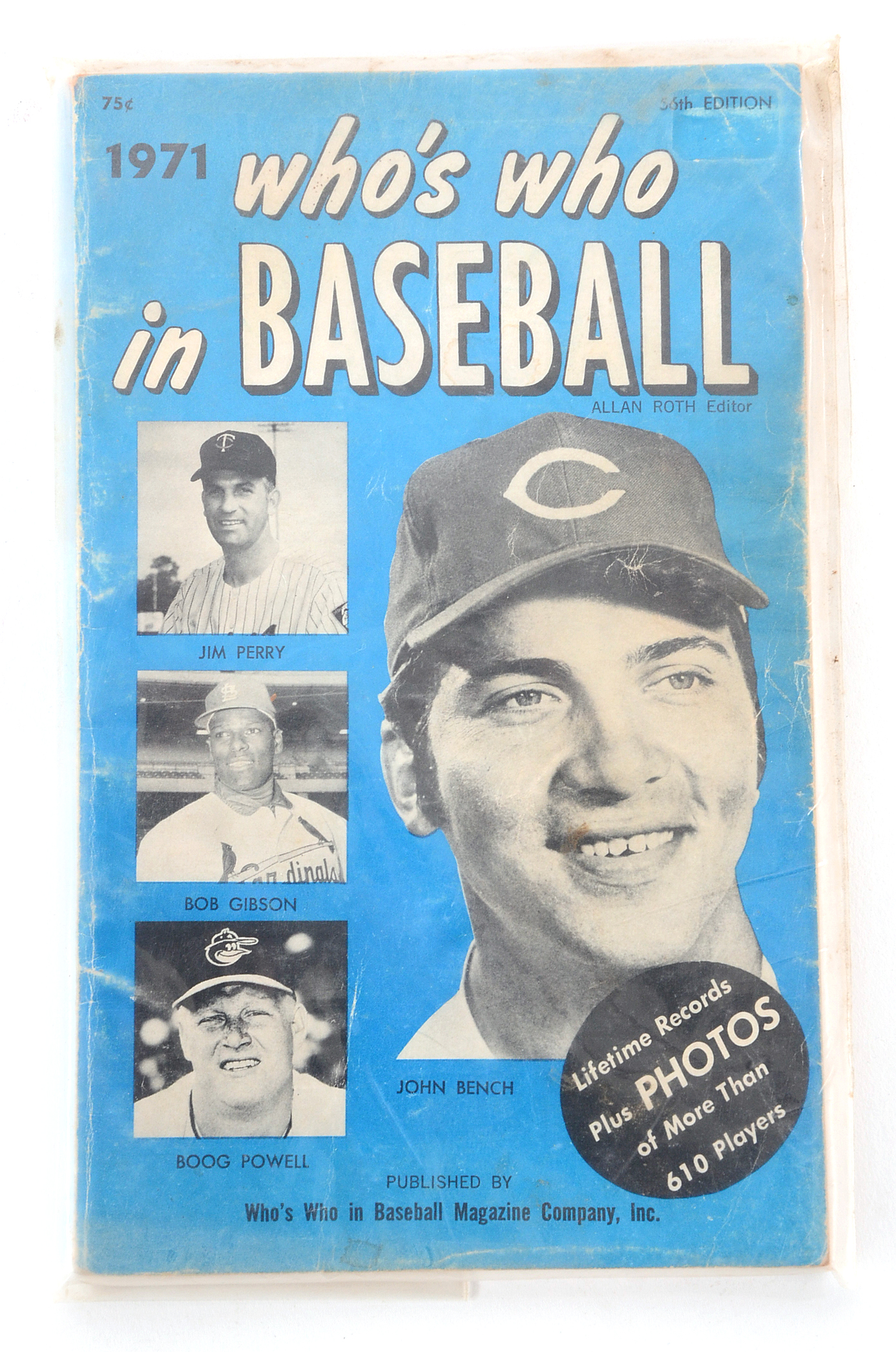 1960s and 1970s "Baseball Register" and "Who's Who In Baseball"