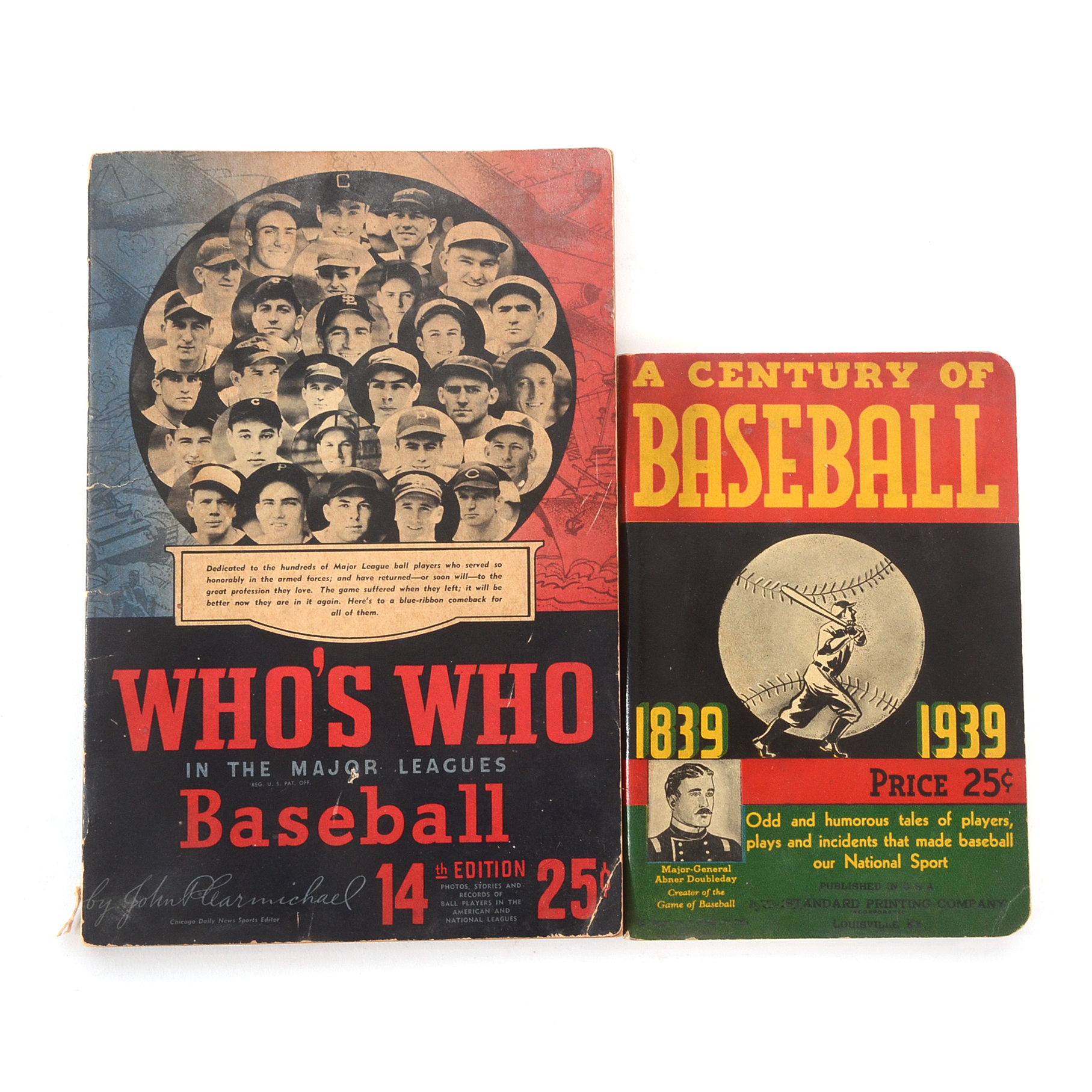 1939 "A Century of Baseball" and 1946 Baseball Guide
