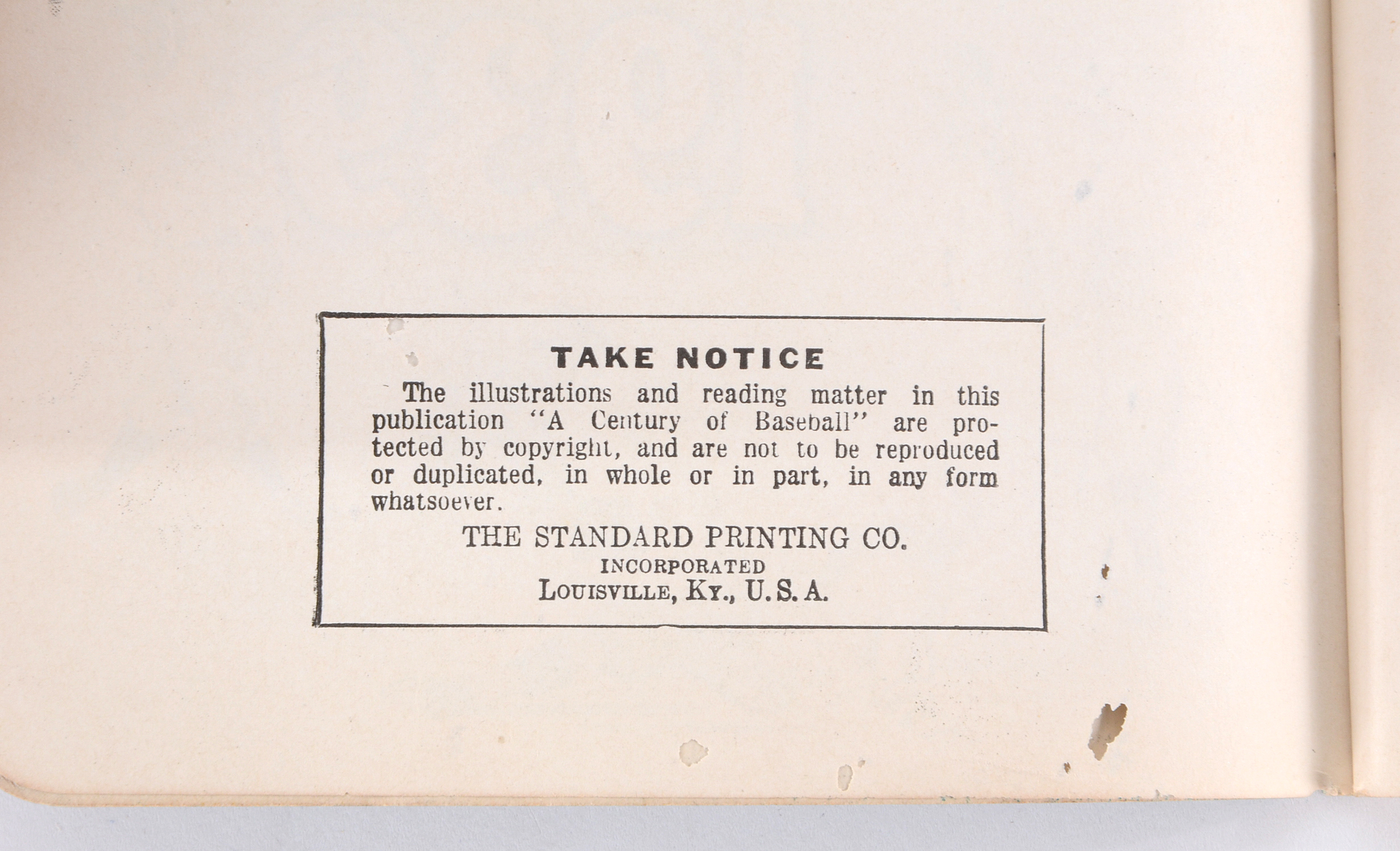 1939 "A Century of Baseball" and 1946 Baseball Guide