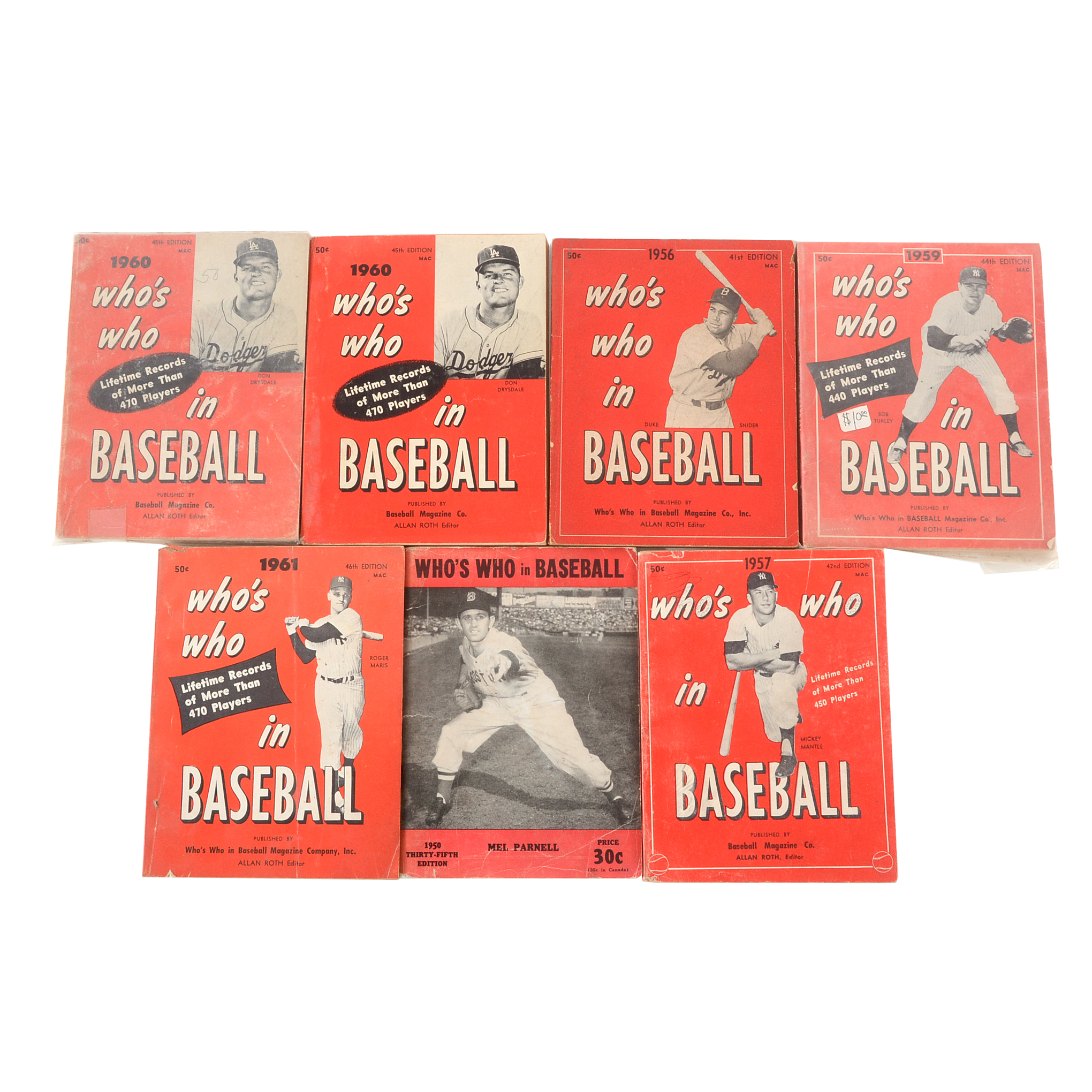1950-1961 "Who's Who In Baseball"