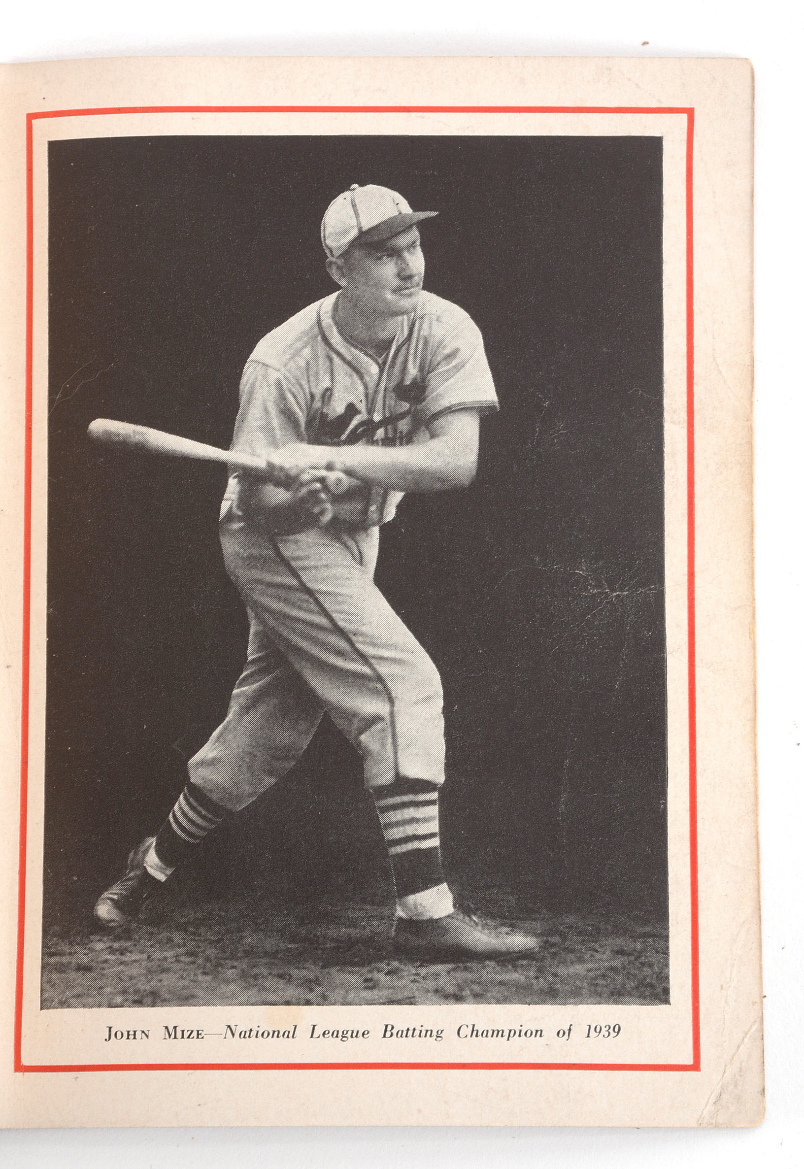 1940 "Who's Who In Baseball"