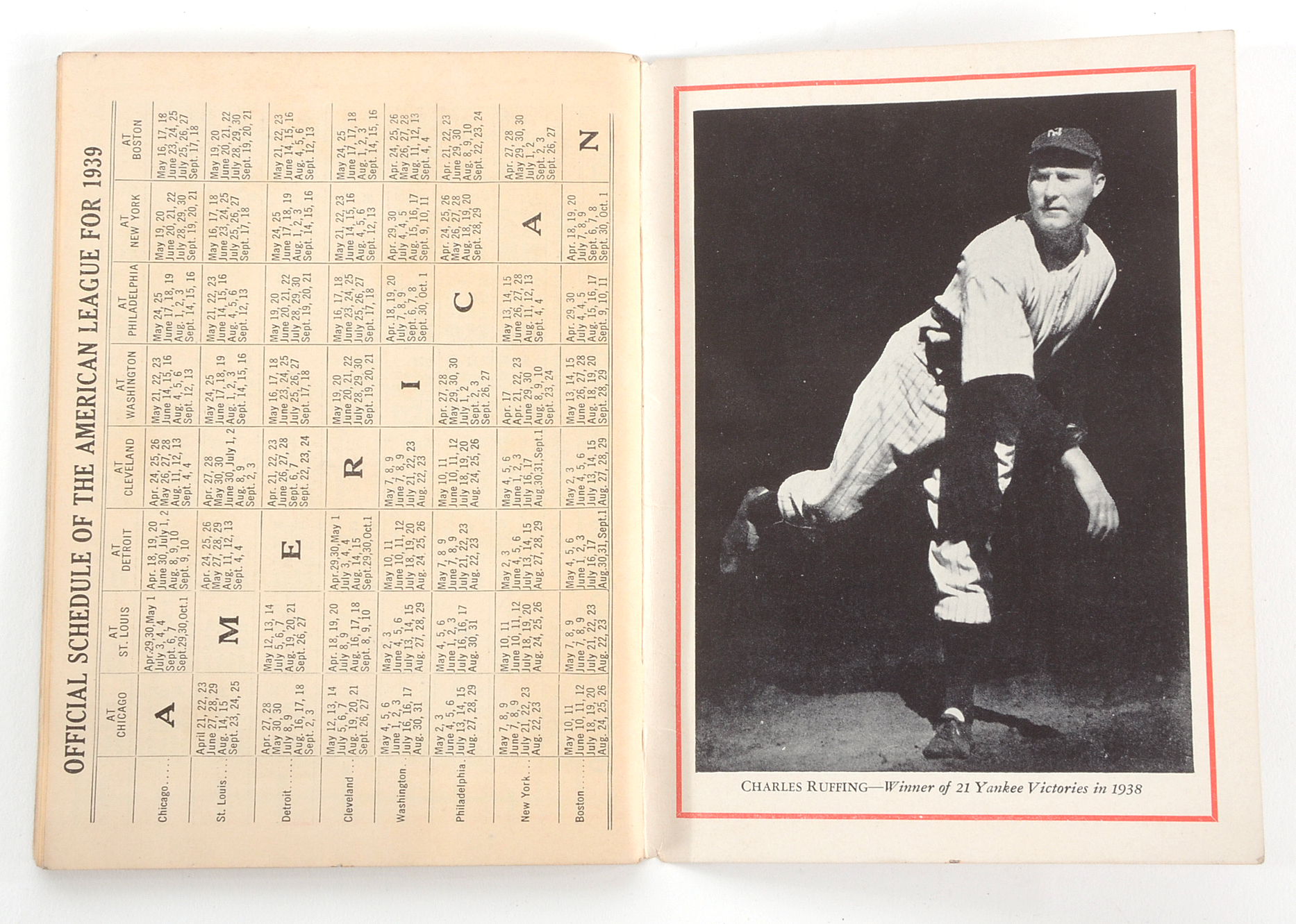 Three 1939 "Who's Who In Baseball"