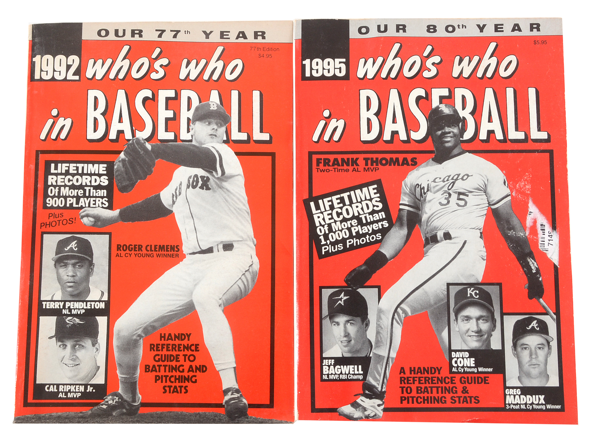 1980–1995 "Who's Who in Baseball" Collection