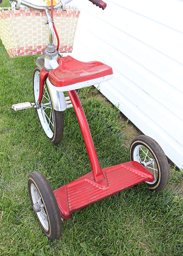 Pair of Vintage Tricycles