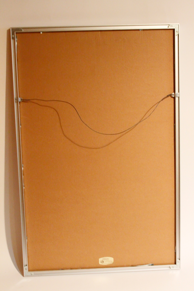 Anna Ticho Framed Offset Lithograph "Yellow and Red Gladiola"