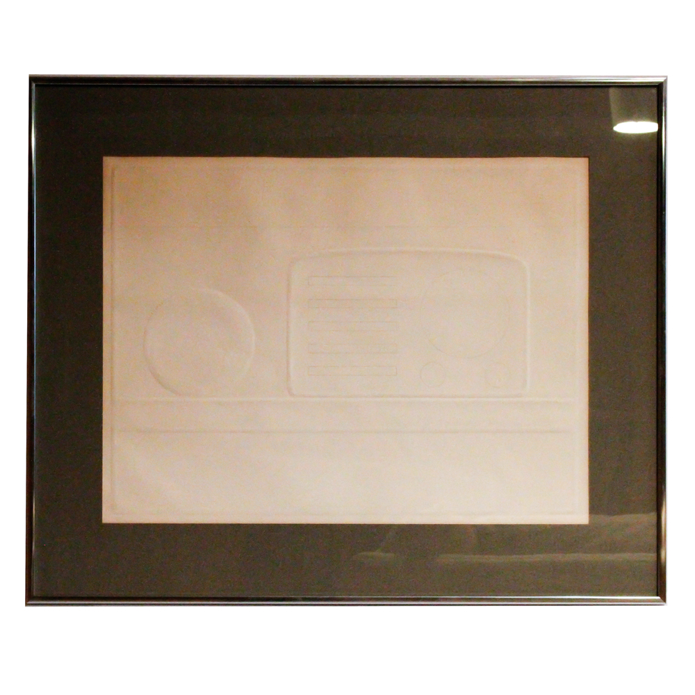 Tom Wesselmann Artist Proof Relief "Still Life 1965"