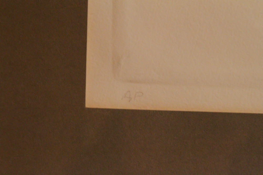 Tom Wesselmann Artist Proof Relief "Still Life 1965"