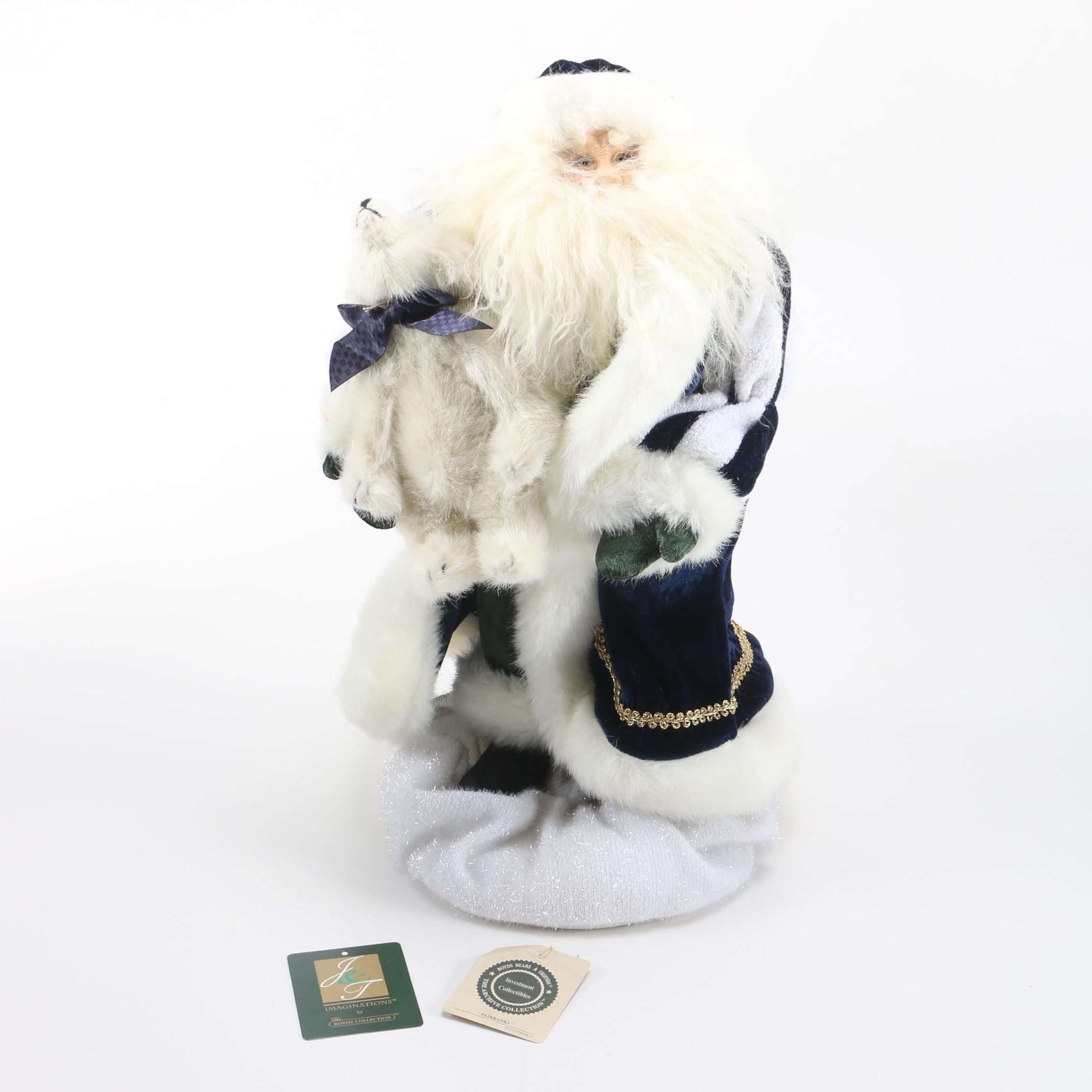 Boyds Collection "Father Frostnick" Vintage Santa Figurine