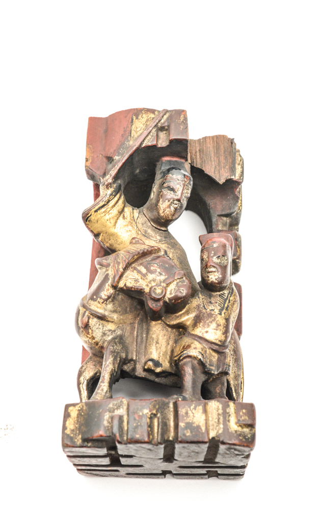 Antique Chinese Hand Carved Reliefs