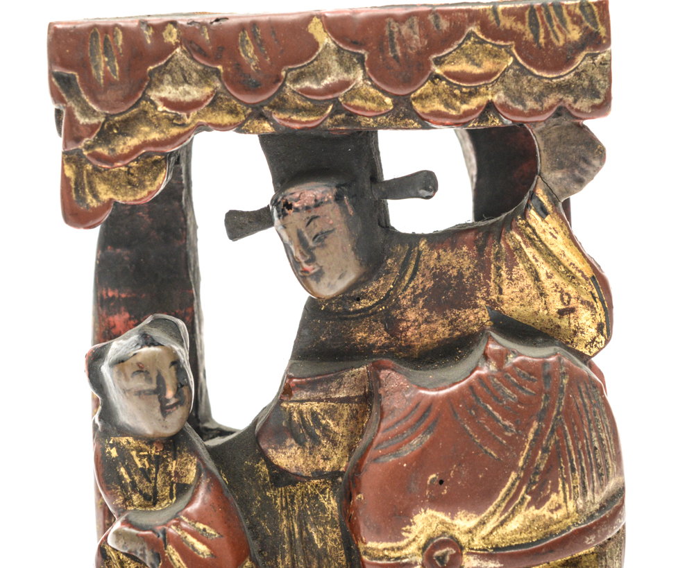 Antique Chinese Hand Carved Reliefs