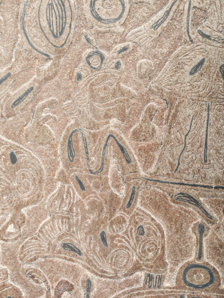 Antique Indo-Persian Marquetry and Bone Inlay Panel