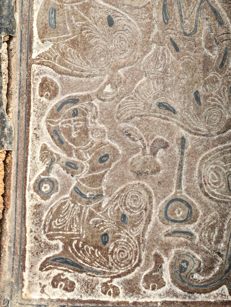 Antique Indo-Persian Marquetry and Bone Inlay Panel