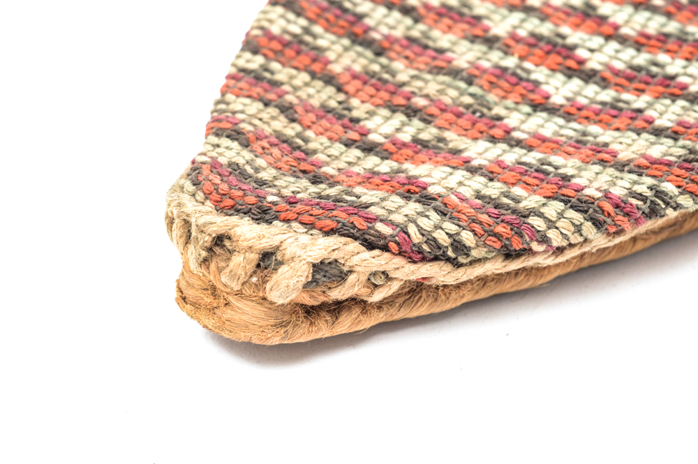 Antique Mexican Hand Crafted Fabric Shoes