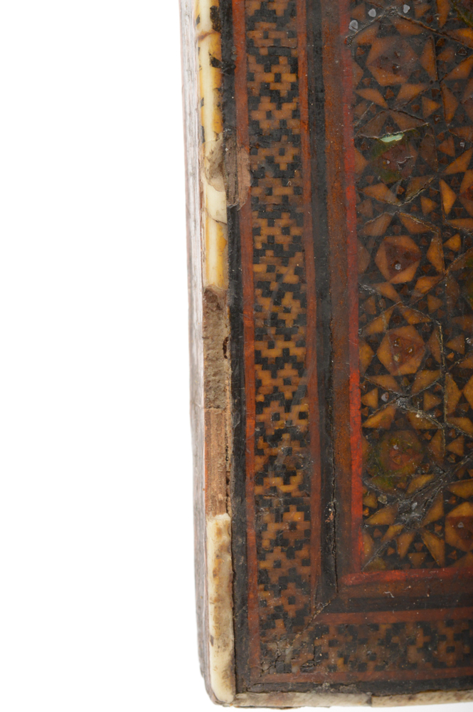 Antique Indo-Persian Marquetry and Bone Inlay Panel