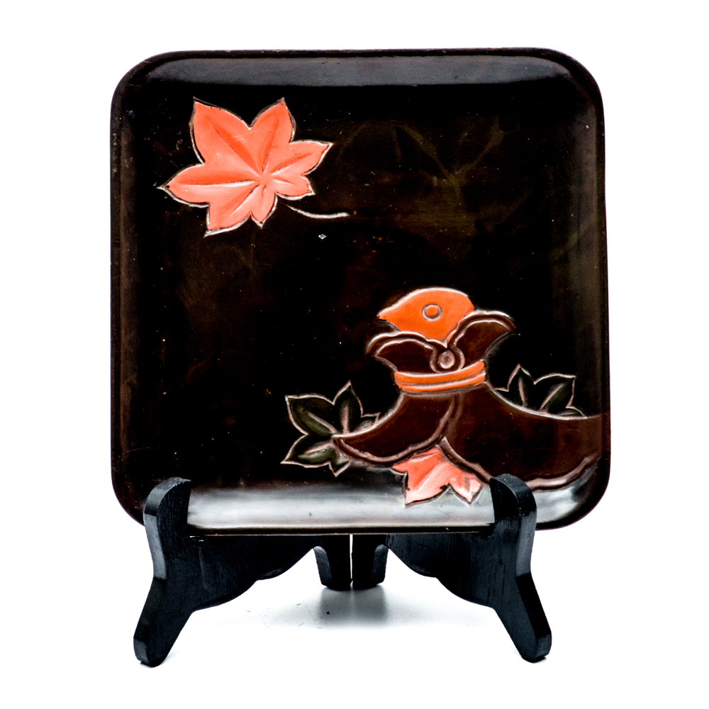 Antique Japanese Lacquer Tray