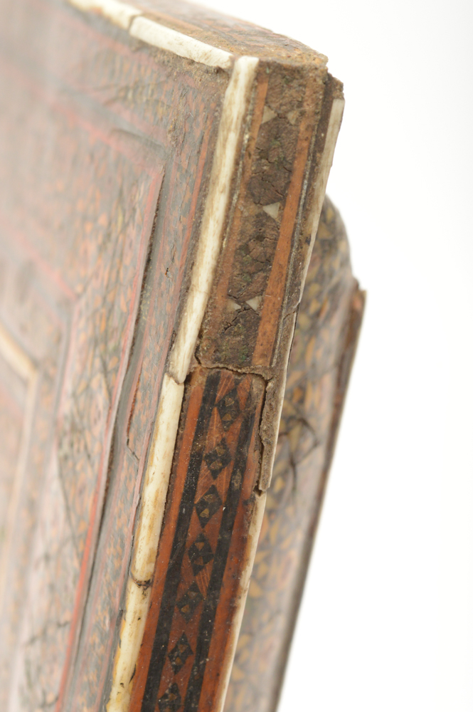 Antique Indo-Persian Marquetry and Bone Inlay Panel