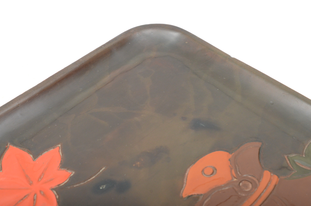 Antique Japanese Lacquer Tray