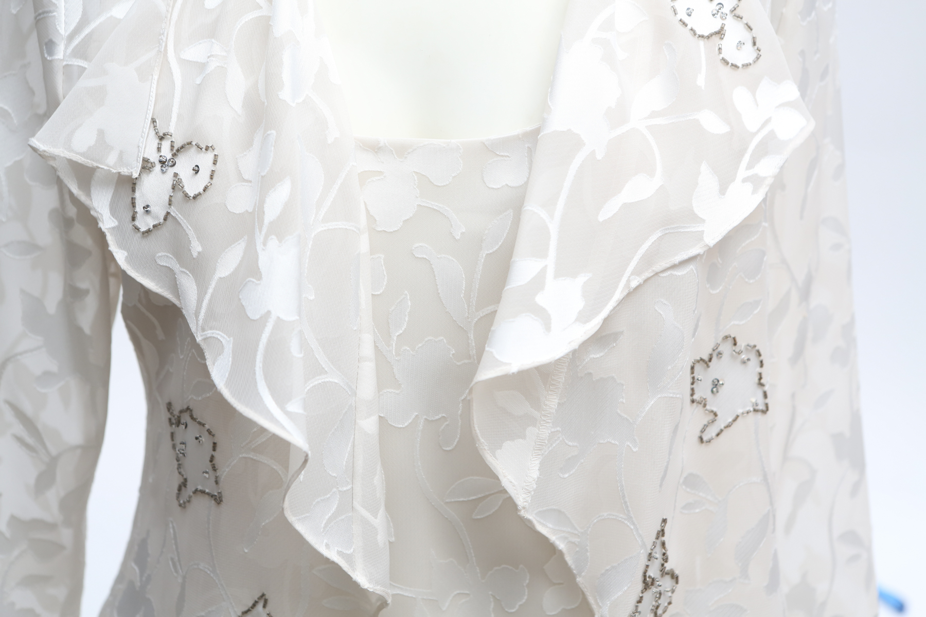 Cream Patra Dress and Jacket