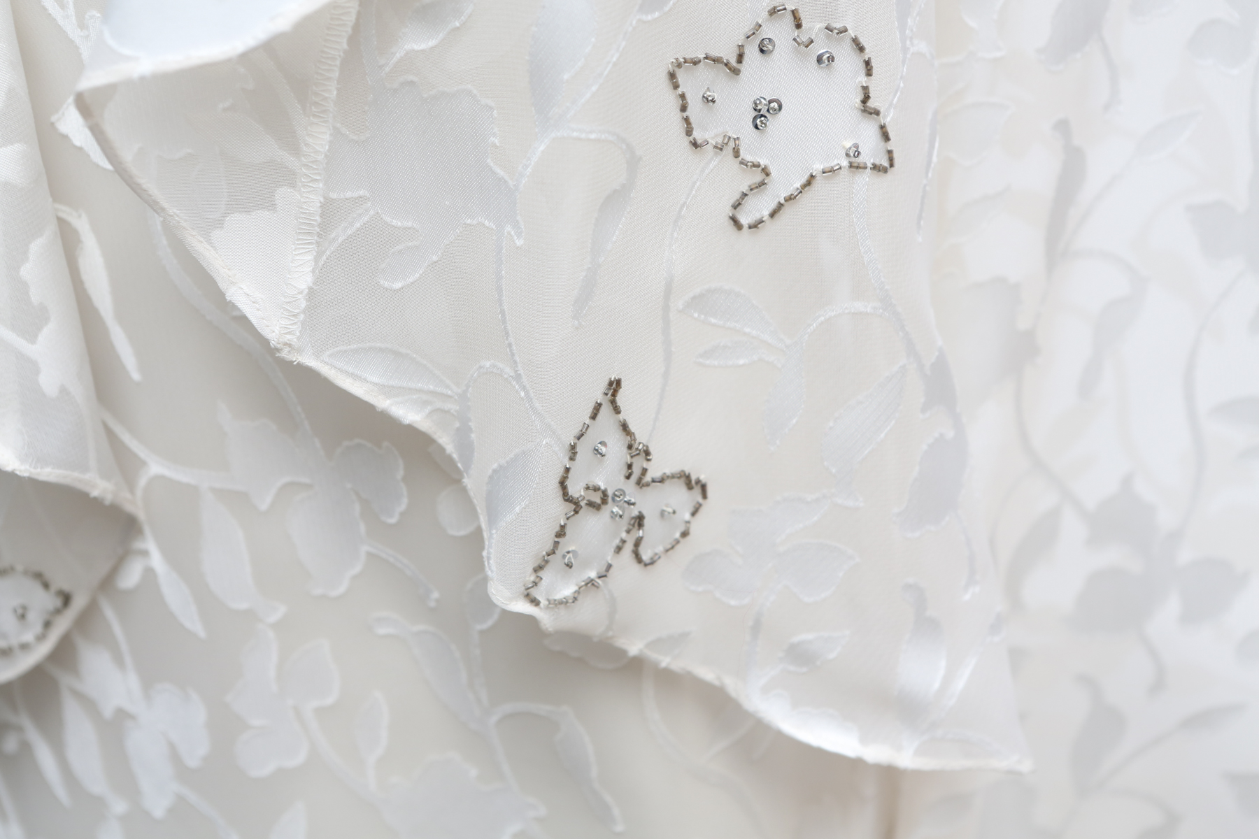 Cream Patra Dress and Jacket