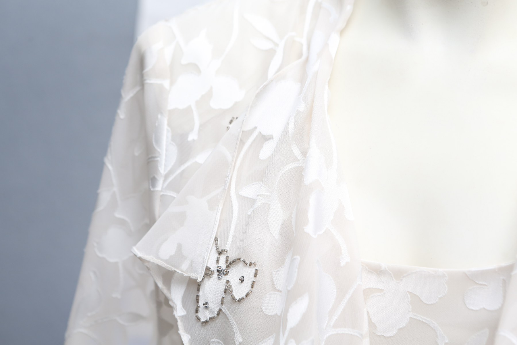 Cream Patra Dress and Jacket