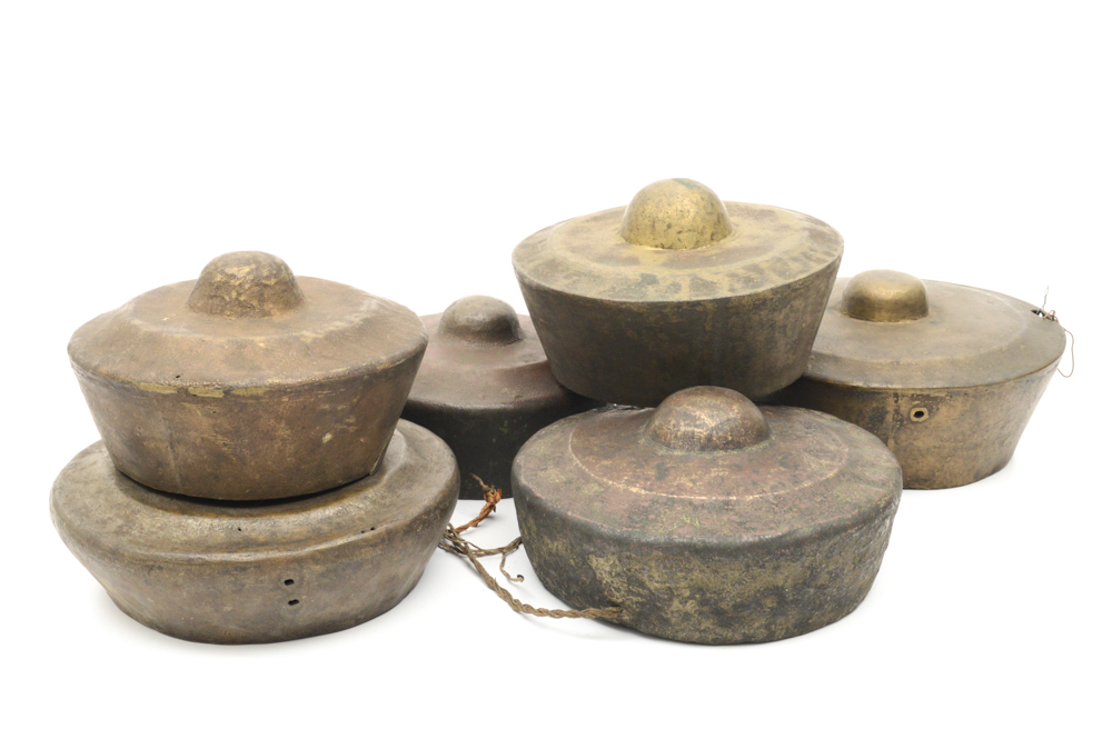 Early 20th Century Southeast Asian Kulintang Brass Gongs
