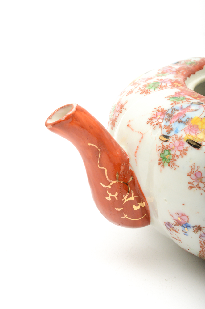 Kutani Japanese Porcelain Tea Service