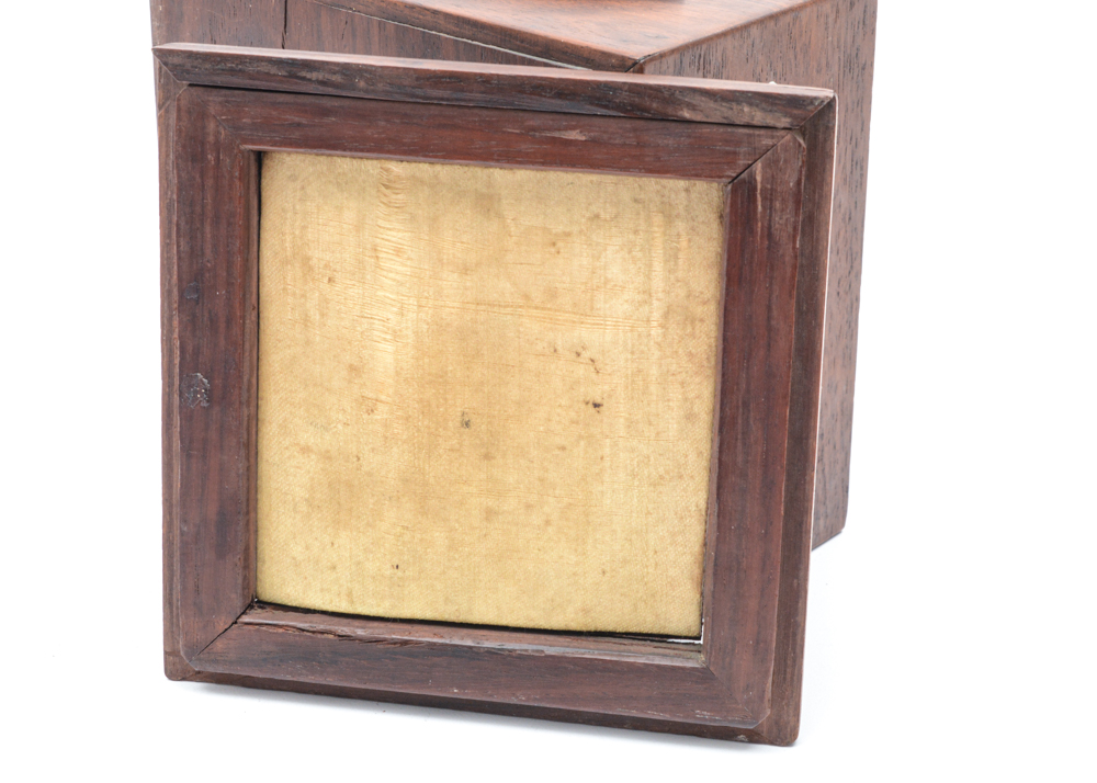 Antique Chinese Wood and Jade Inlay Box