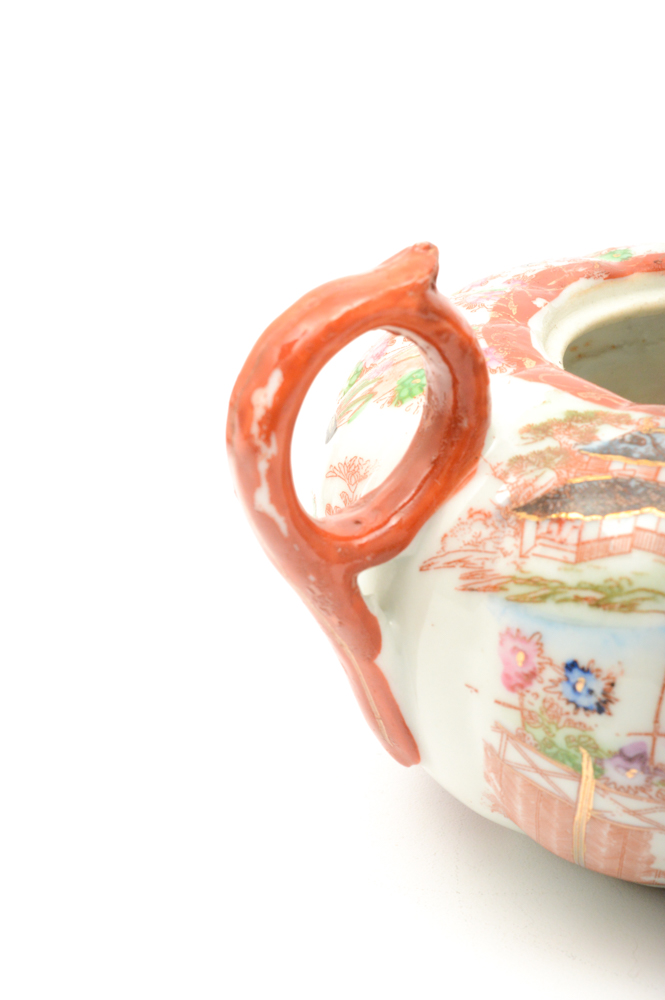 Kutani Japanese Porcelain Tea Service