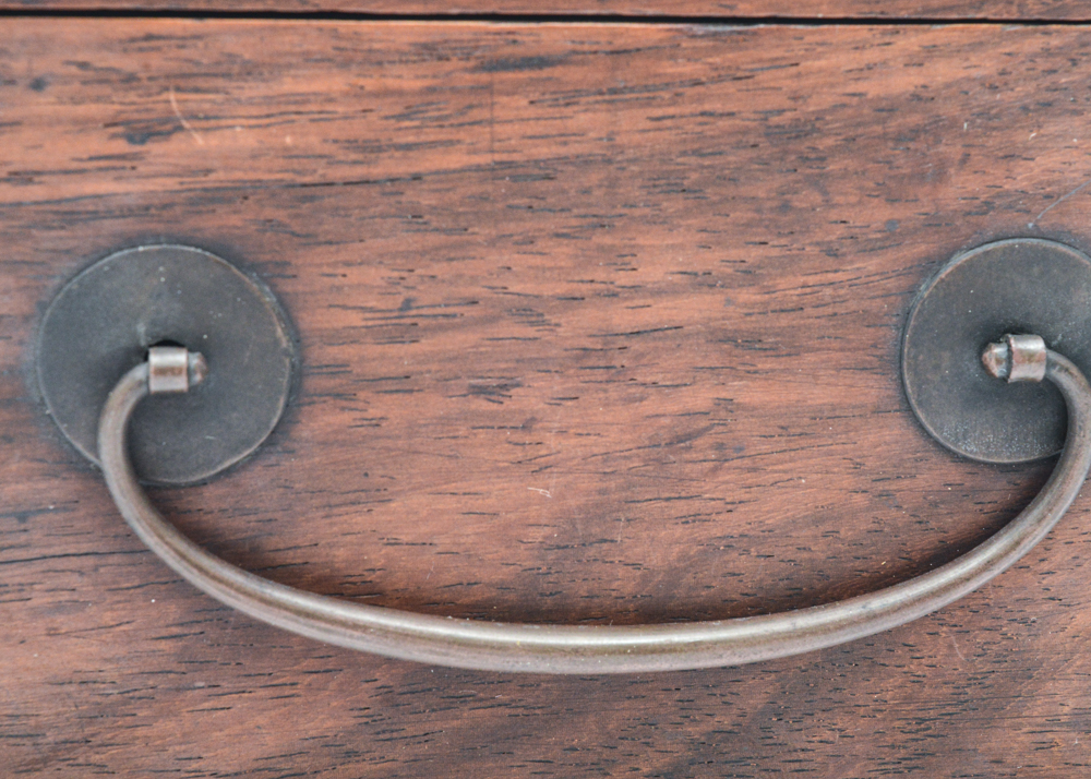 Antique Chinese Wood and Jade Inlay Box