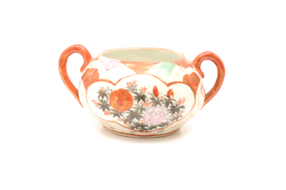 Kutani Japanese Porcelain Tea Service