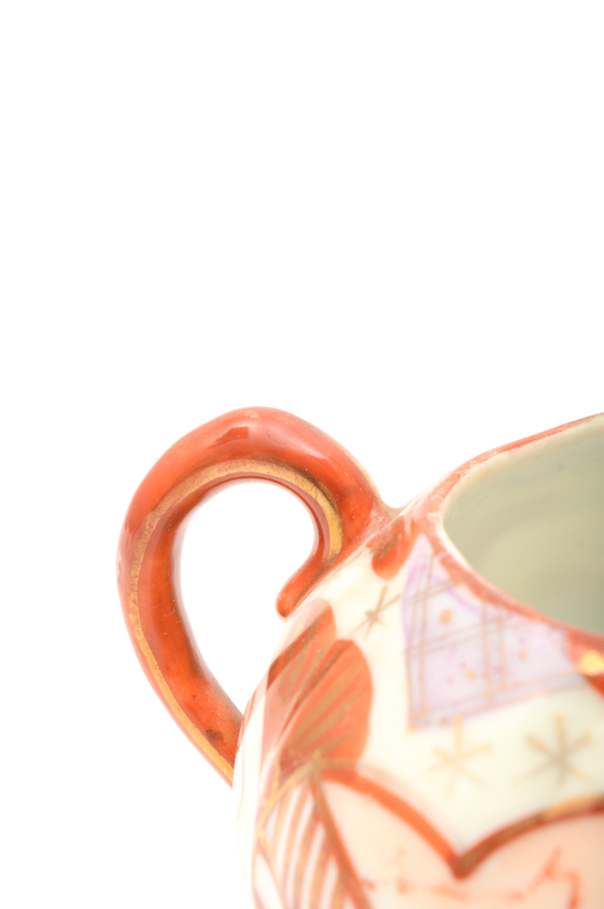 Kutani Japanese Porcelain Tea Service