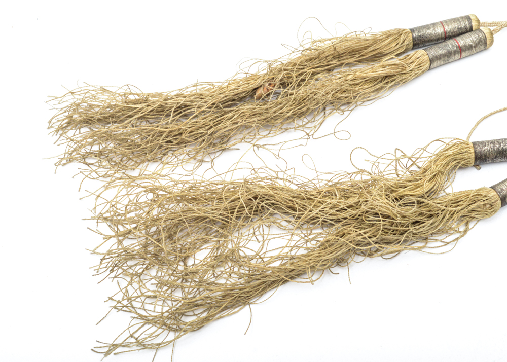 Antique Chinese Embroidered Silk Purse