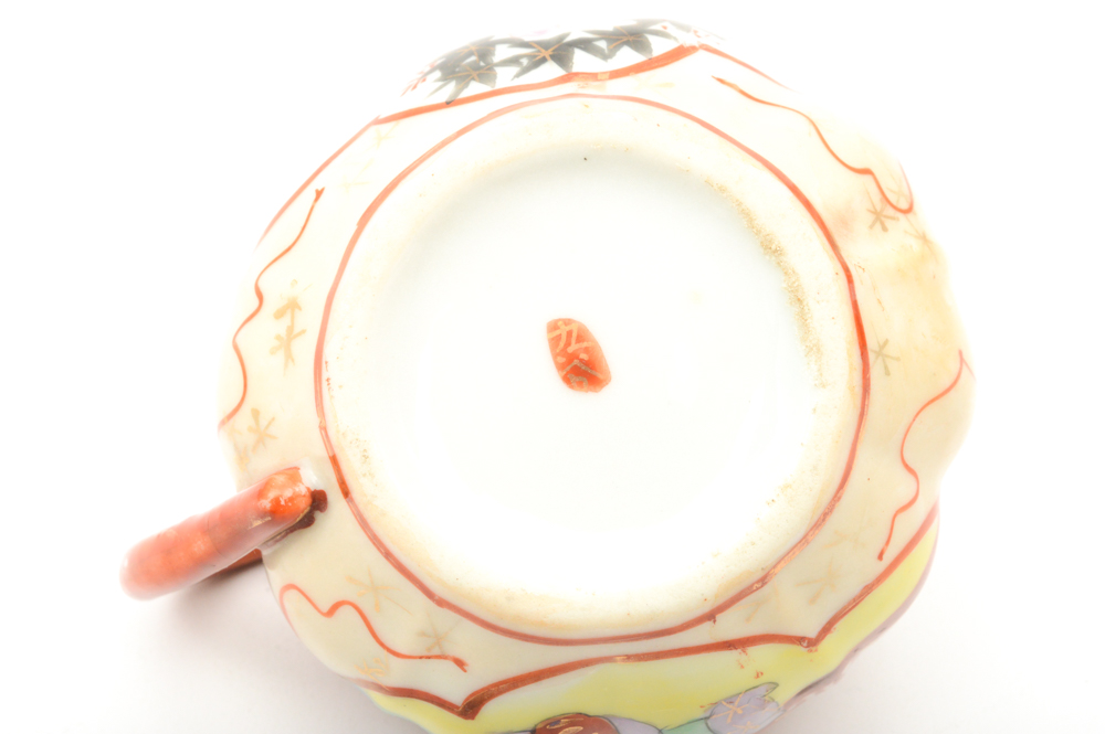 Kutani Japanese Porcelain Tea Service