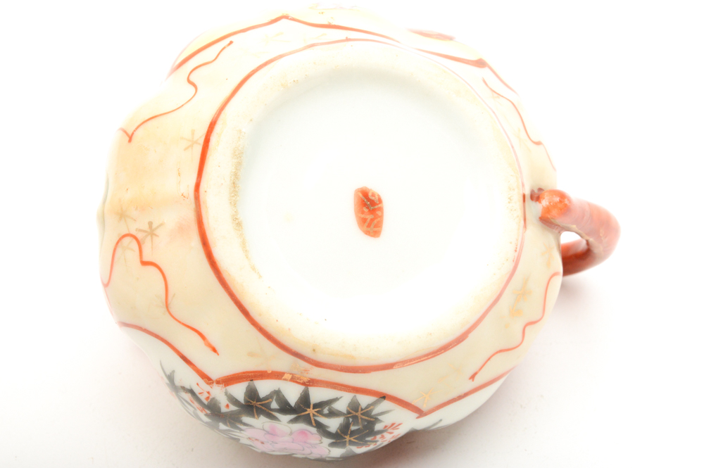 Kutani Japanese Porcelain Tea Service