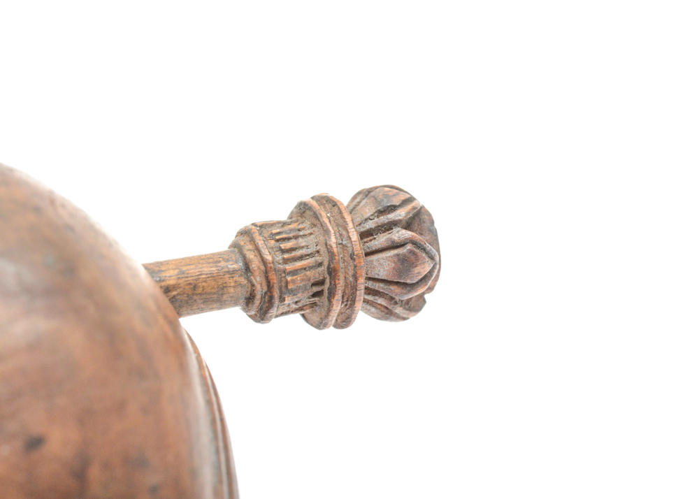 Antique Carved Wood Hair Ornament