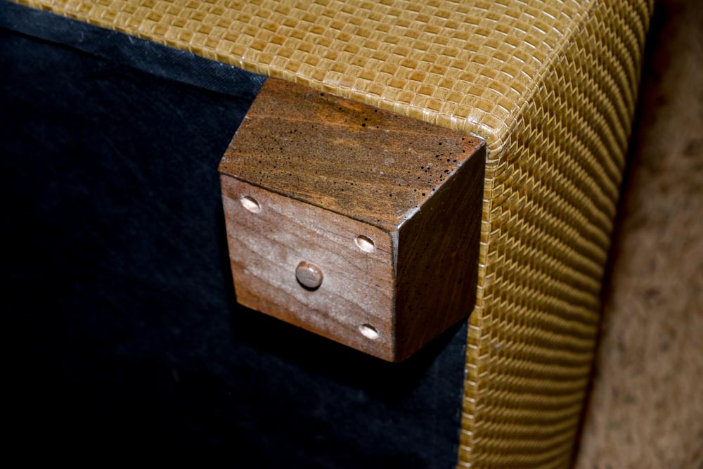 Custom Built Leather Coffee Table by Kisabeth Furniture