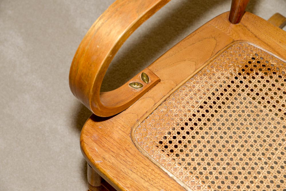 Vintage Oak Rocking Chair