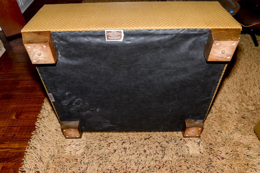 Custom Built Leather Coffee Table by Kisabeth Furniture