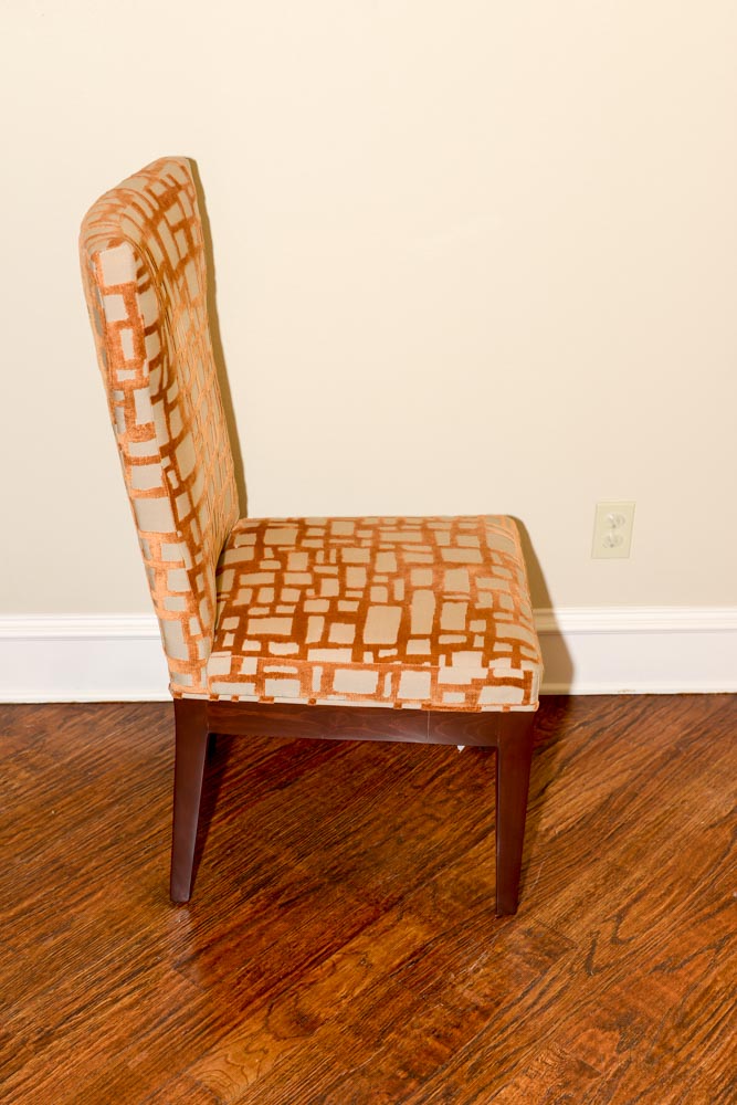 Set of Contemporary Dining Chairs by Charter Furniture Corporation