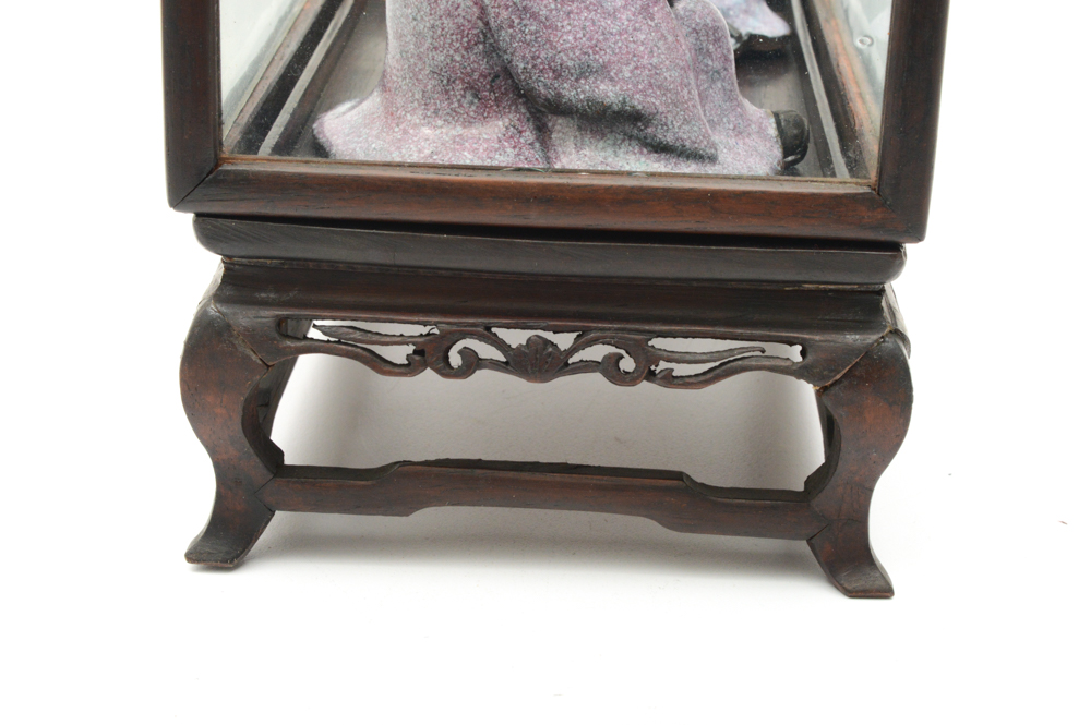 Chinese 19th Century Shiwan Ware Stoneware Figures