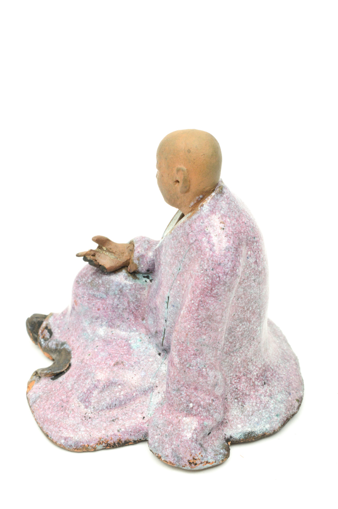 Chinese 19th Century Shiwan Ware Stoneware Figures