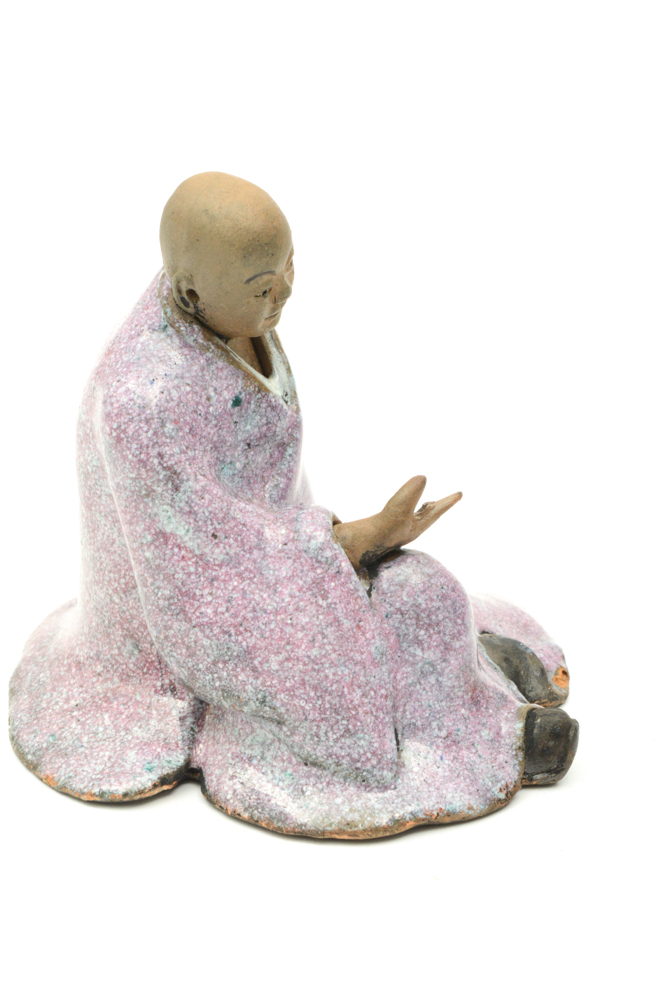 Chinese 19th Century Shiwan Ware Stoneware Figures