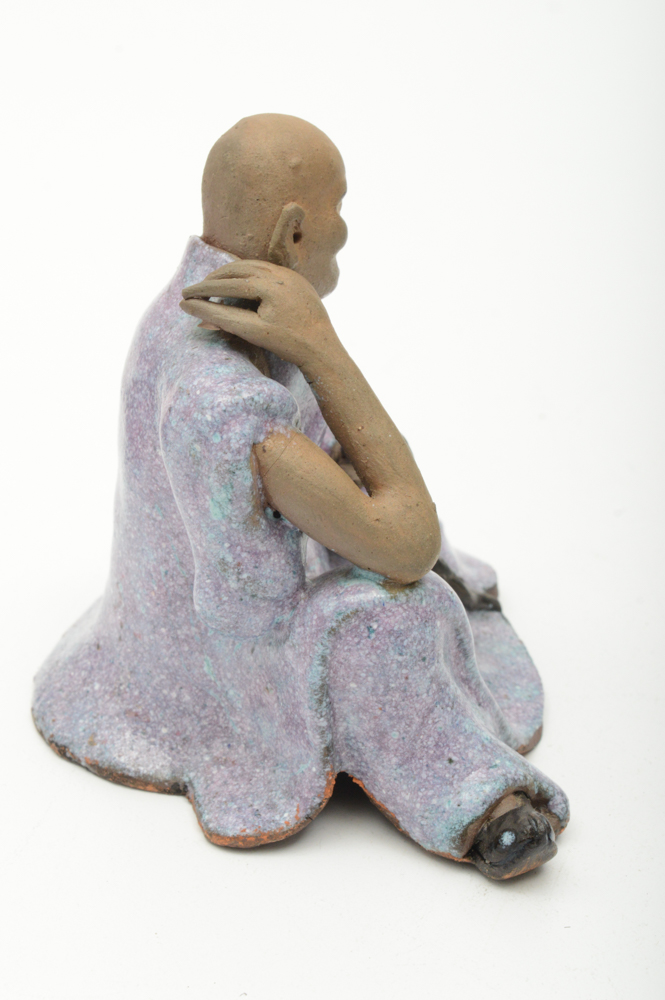 Chinese 19th Century Shiwan Ware Stoneware Figures